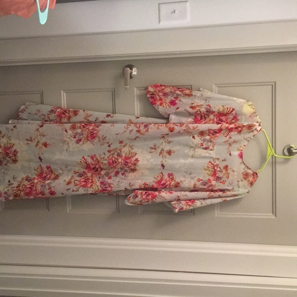 Flower Kimono, Floral Kimono - Picture 3 of 4